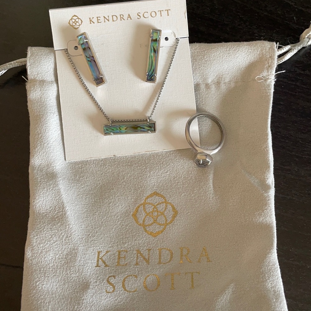 Kendra Scott Abalone Set